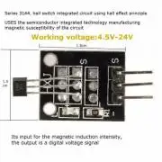 KY-003 Mágneses hall szenzor modul, digitális