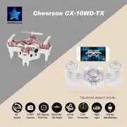 Cheerson CX-10WD-TX 2.4GHz, wifis drón, auto felszáll/landol - Az egyik legkisebb FPV mikró drón!