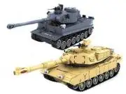 Tank szett, PK German Tiger és Abrams M1A2 1:28 