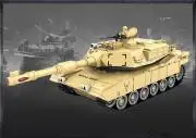 Tank szett, PK German Tiger és Abrams M1A2 1:28 