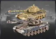 Russian T90 v2 i German King Tiger v2 2.4GHz 1:28 RTR