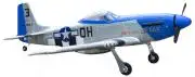             TW (Volantex): 768-1 Mustang P-51D 4CH 2.4GHz RTF - (rozpiętość 75cm)     