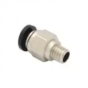 Pneumatic Straight Fitting Connector for 4mm OD PTFE tube 3D Printer