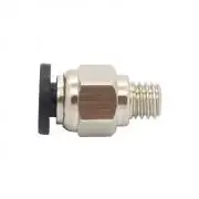 Pneumatic Straight Fitting Connector for 4mm OD PTFE tube 3D Printer