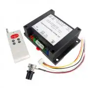 PWM 12-30V DC Motor Speed Controller 200W Remote Control Foward Reverse Switch