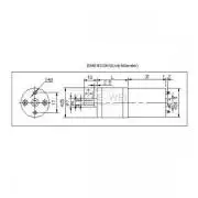 25mm 12V DC 200RPM Powerful High Torque Gear Box Motor