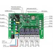 Sonoff 4CH Pro, négy csatornás Wi-Fi-s kapcsoló