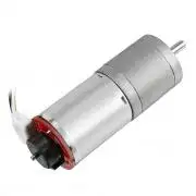 378:1 Gearmotor with Encoder DC 12V 11RPM Encoder Gear Motor 25Dx57L mm