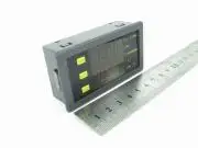 DC Combo Meter 0-200V 0-200A Volt Amp Watt Amper Hour Timer Overload Protection