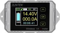 DC 120V 200A Wireless Ammeter Voltage KWh Watt Meter Car Battery Coulometer