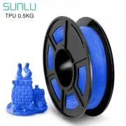 Flexibilis Kék (TPU) filament 1.75mm 500g