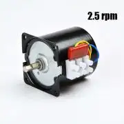 220V AC /14W / 2.5RPM AC Synchronous Motor, AC Gear Motor High Torque