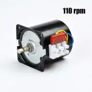 220V AC /14W / 110RPM AC Synchronous Motor, AC Gear Motor High Torque