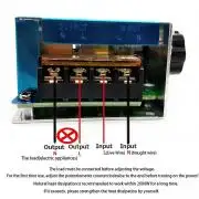 4000W AC 220V SCR Silicon Controlled Electronic Voltage Regulator