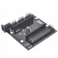 ESP8266 Fejlesztői pajzs, kiegészítő modul teszteléshez, prototípushoz