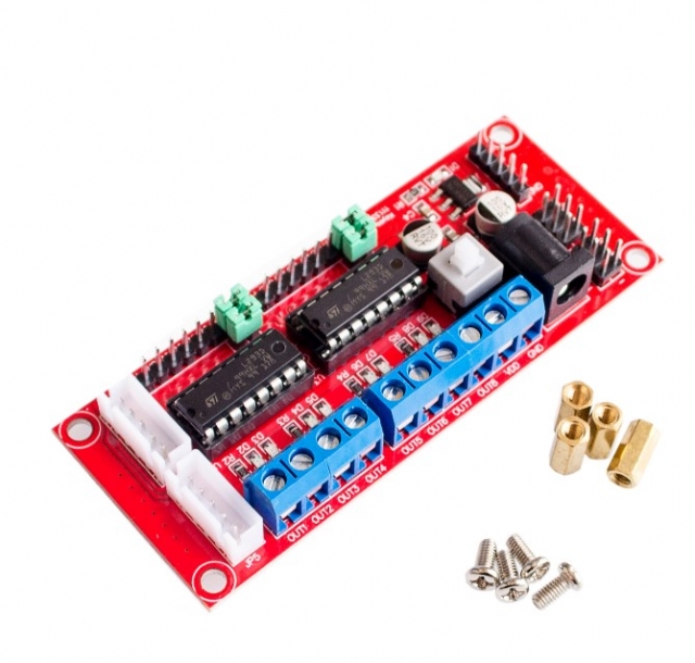 4 DC L293D  motor driver module