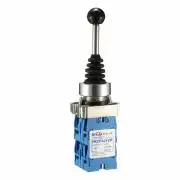 4 Directions Momentary Monolever Joystick Switch AC 240V 3A Blue