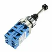 4 Directions Momentary Monolever Joystick Switch AC 240V 3A Blue