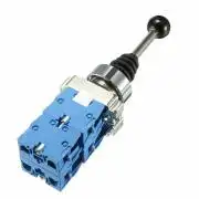 4 Directions Momentary Monolever Joystick Switch AC 240V 3A Blue