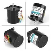 68KTYZ AC220V 28W 2.5-110RPM Permanent Magnetic Synchronous Gear Motor CW/CCW