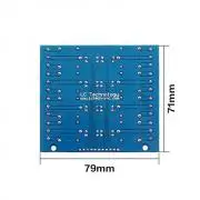 8 csatornás relé modul panel
