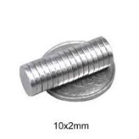 Hengeres mágnes 10x2mm