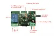 SmartWise 5V-32V egy áramkörös, Zigbee + RF NO/NC okosrelé, kontakt kapcsolással, impulzus üzemmóddal