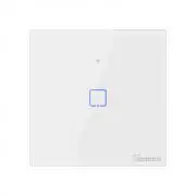 Sonoff TX T1 EU 1C WiFi + RF vezérlésű, távvezérelhető, érintős villanykapcsoló (fehér)