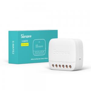 Sonoff Smart Stackable Power Meter (SPM) központi egység WiFi + Ethernet (LAN) modul a professzionális, nagyteljesítményű (4 x 20A) fogyasztásmérős relékhez