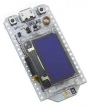 SX1278 ESP32 alapú IoT és LoRa modul, 0.96 inch OLED-del, 433MHz, SXESP32-096/433Mhz