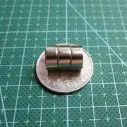 Kör alakú, hengeres mágnes: 10 mm x 5 mm