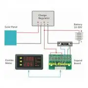 DC 0-120V +/-200A Voltage Current Capacity Power Battery Monitor State of Charge