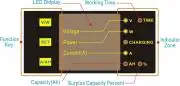 DC 0-120V +/-200A Voltage Current Capacity Power Battery Monitor State of Charge