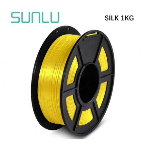 PLA+ Selyemfényű Sárga filament 1.75mm 1kg