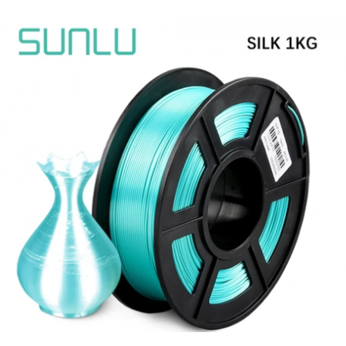 PLA+ Selyemfényű Zöld filament 1.75mm 1kg