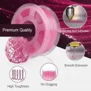 PLA Pink Csillám filament Sunlu 1.75mm 1kg