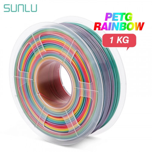 PET-G Szivárvány filament Sunlu 1.75mm 1kg