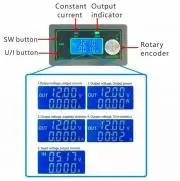 1000W DC-DC konverter, le konvertál, step-down 50V 20A