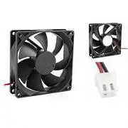 Ventilátor 92x92x25mm, DC Brushless motorral, PC, Peltier, Cooler, Fan