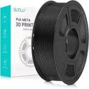 PLA Meta Fekete filament Sunlu 1.75mm 1kg