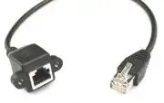 RJ45 Beépíthető Hálózati kábel és csatlakozó