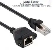 RJ45 Beépíthető Hálózati kábel és csatlakozó