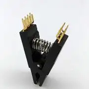 SOP8/SOIC8 vagy SOP16/SOIC16 programozó csipesz DIP eltolt (bent) csatlakozásra