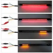 Vízálló index és féklámpa LED csík, motorra, biciklire, elektromos robogóra