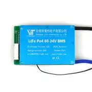 BMS LiFePO4 8S 24V védelmi elektronika, balancerrel