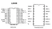 L293D, L293DNE motorvezérlő IC