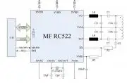 RFID Proxymity Olvasó IC modul