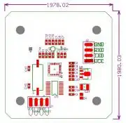 RFID Proxymity Olvasó IC modul