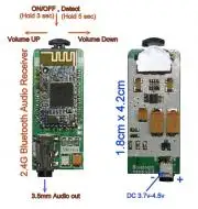 Bluetooth Sztereó Audió adó