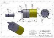 Nyomaték motor, típus J, 12V